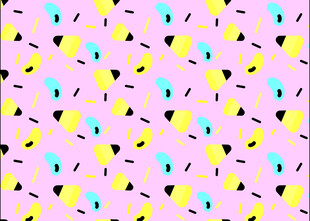 多彩几何图案背景纹理