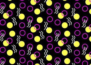 多彩圆圈图案背景设计