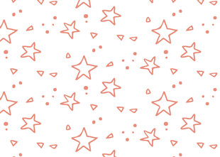 星星爱心图案背景纹理