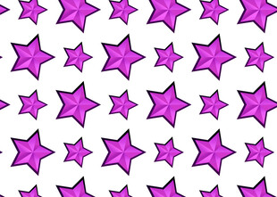 紫色星星图案背景