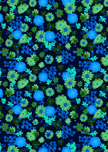 蓝绿相间抽象花纹图案