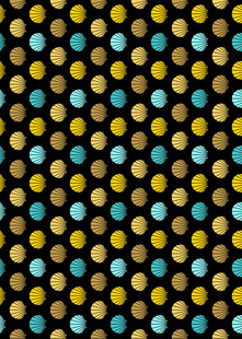 多彩圆点几何图案背景