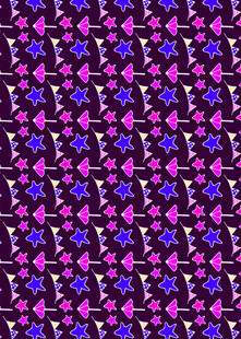 紫色几何图案无缝背景