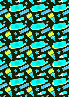 几何图案无缝背景纹理