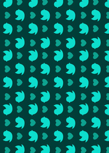 蓝绿图案背景纹理