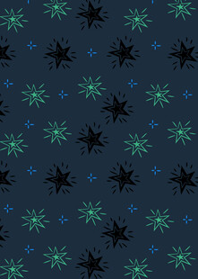 星芒雪花图案背景纹理