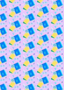 多彩几何图案背景纹理