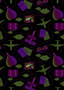 万圣节主题图案背景