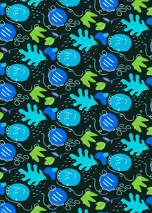 多彩几何图案无缝纹理