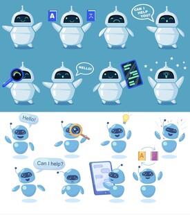 可爱机器人的多样日常