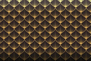 金属鱼鳞纹质感背景图案