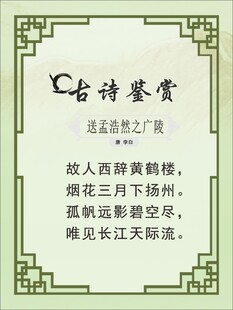 古诗鉴赏