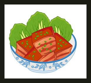 碗中美味豆腐与青菜