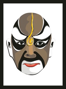 京剧脸谱之特色武将形象