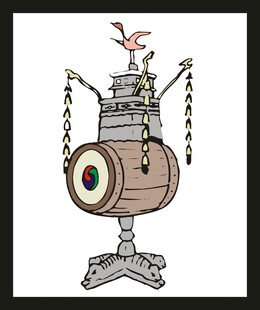 复古机械风创意相机装置