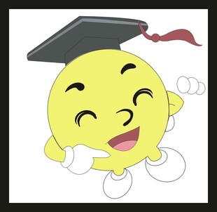 毕业小黄人欢乐形象