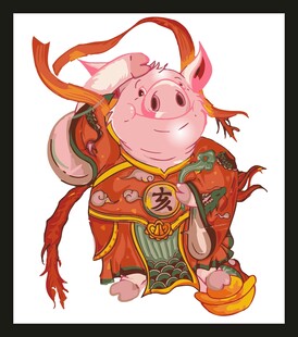 招财小猪带来满满好运