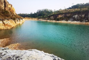 秀丽湖景 自然山水风光