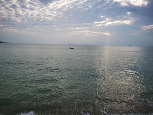 海上风光 云影波光