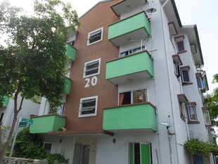 绿阳台多层居民住宅楼