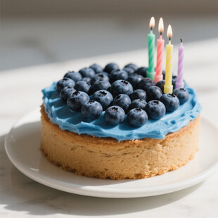 蓝莓蛋糕