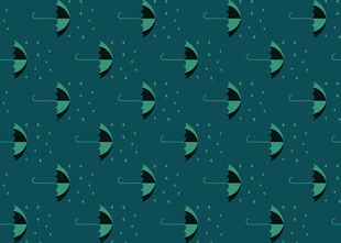 蓝绿色调几何图案背景