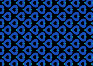 蓝色几何图案无缝背景