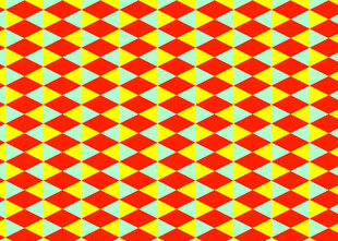 橙色几何图案背景纹理