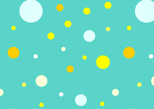 蓝底多彩圆点背景图案