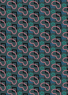 抽象几何图案背景纹理