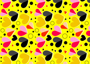 多彩几何图案背景纹理