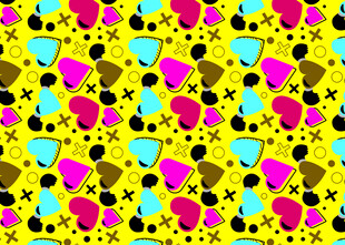 多彩几何图案背景