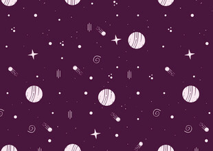 紫色星空图案背景