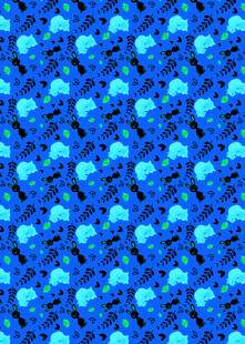 蓝色几何图案背景纹理