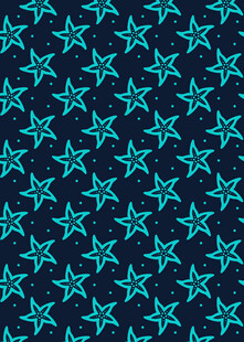 蓝色星星图案背景