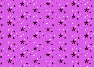 紫色星星图案背景