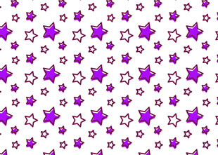 紫色星星图案背景