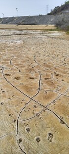 田野灌溉系统俯瞰图