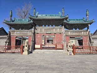 代县文庙万仞枋