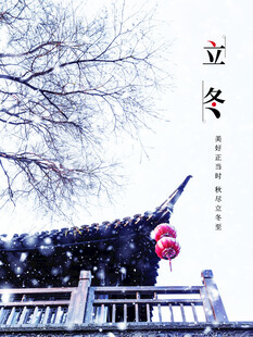 立冬海报