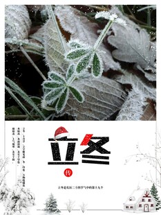 立冬海报