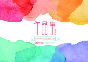 平面设计 作品集目录  极简风