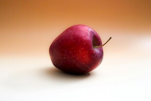 红苹果特写