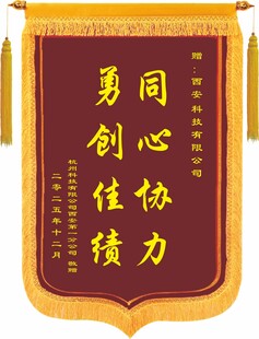 锦旗 模版