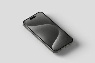 黑色简约手机外观展示样机