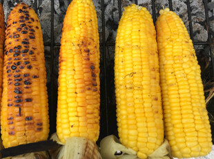 烤玉米