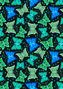 多彩几何星形图案纹理