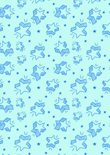 浅蓝色花卉图案背景