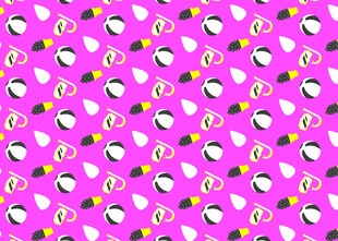 粉色爱心图案背景纹理