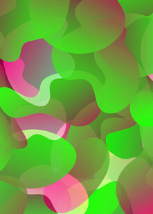 多彩渐变几何形状背景图